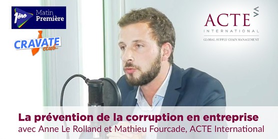 MEDIA : "La prévention de la corruption en entreprise" (vidéo interview)