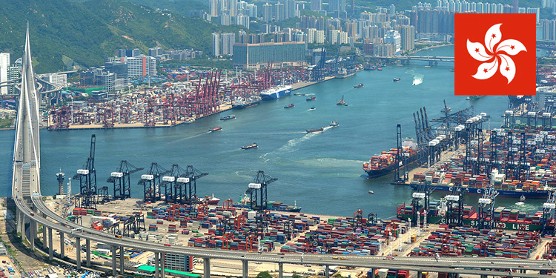 Transport international : le port de Hong Kong décroche du Top 5 mondial