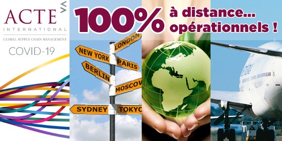 COVID-19 et Supply Chain : nos services opérationnels 100% à distance !